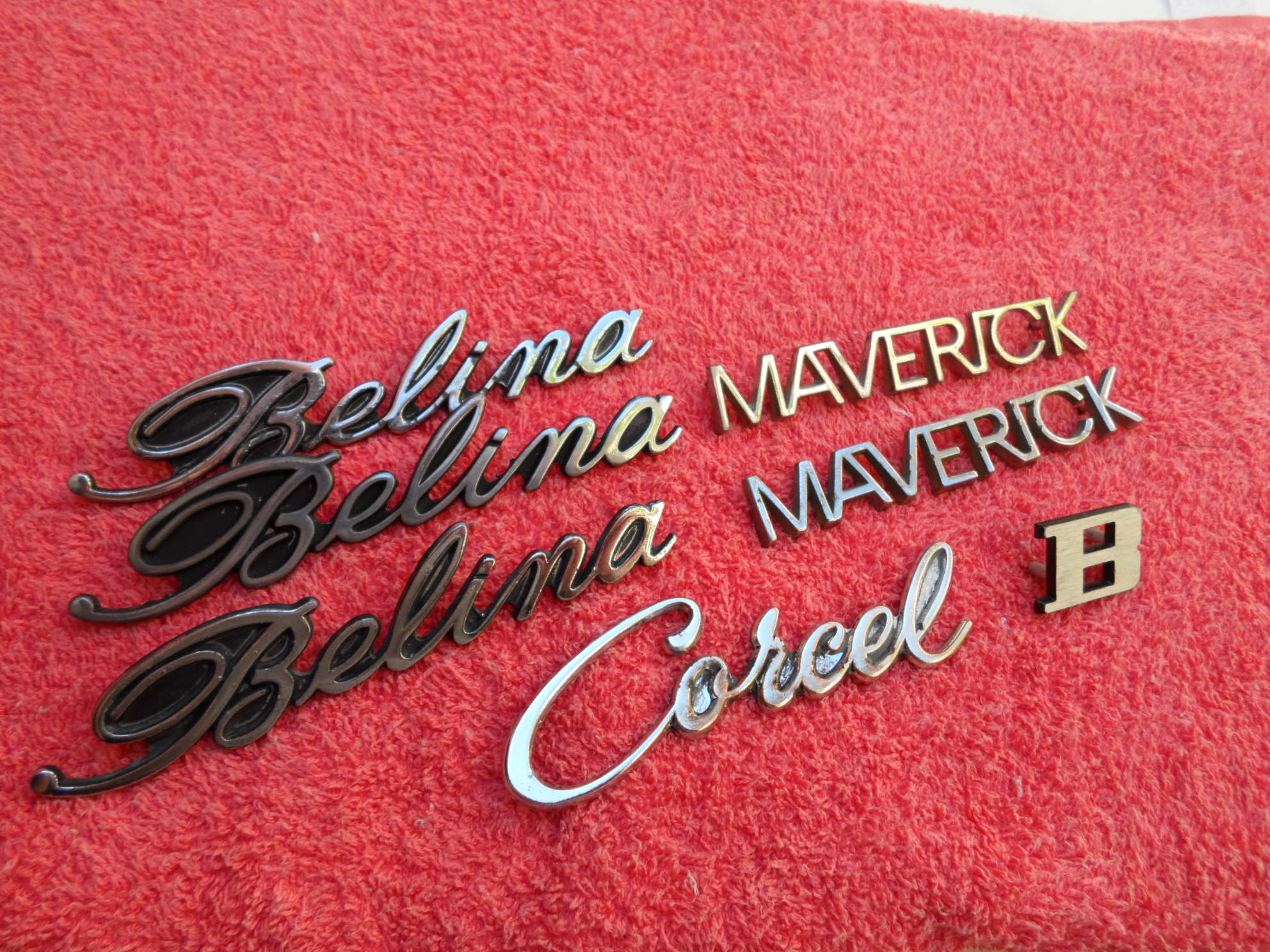 Emblema Metal Original Ford Belina 1 Corcel 1 Maverick
